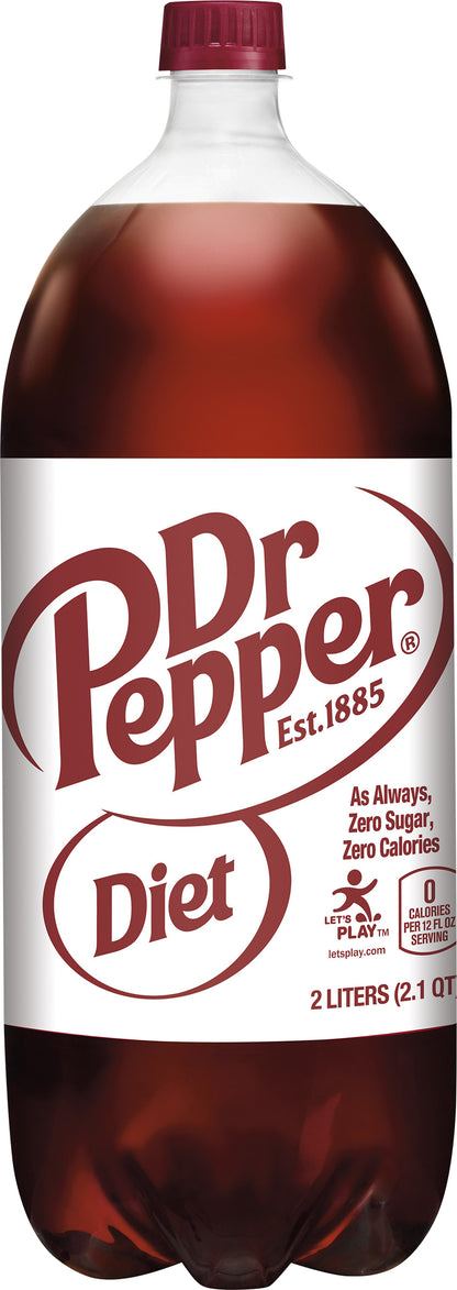 Dr Pepper Diet Soda 2.1 quart