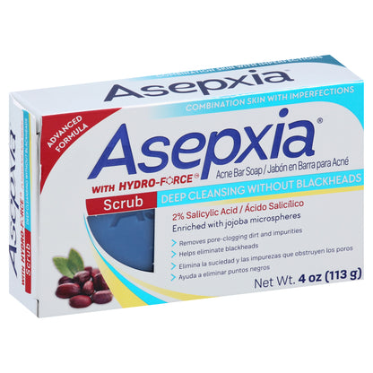 Asepxia Advanced Formula Acne Bar Soap 4 oz