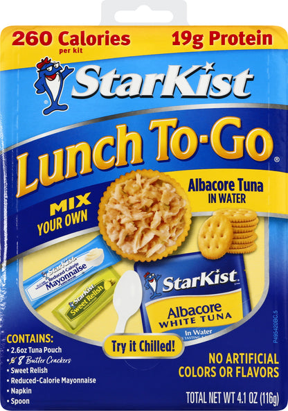 StarKist Lunch To-Go Albacore Tuna in Water 4.1 oz