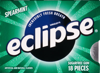Eclipse Sugar Free Spearmint Gum 18 ea