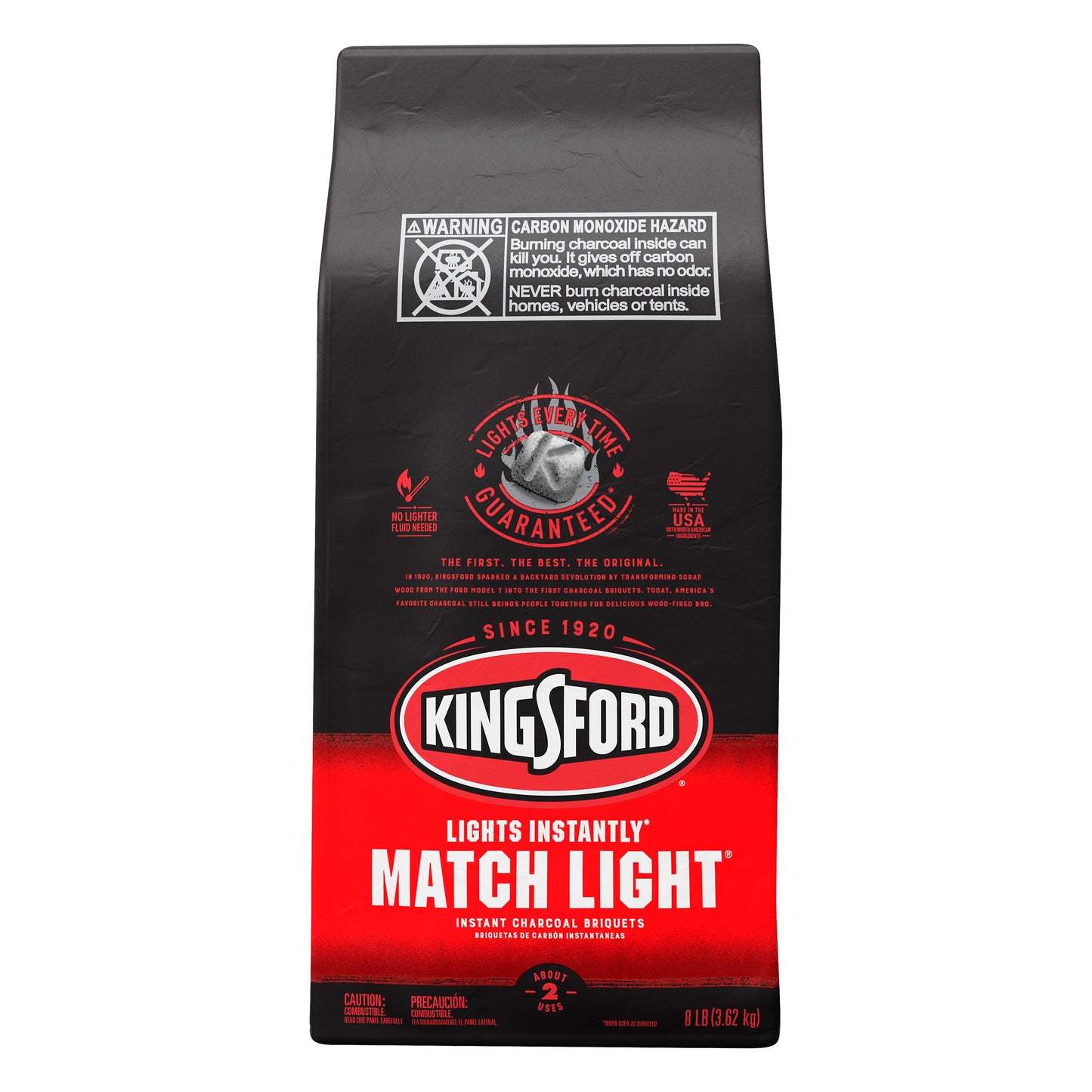 Kingsford Match Light Instant Charcoal Briquets 8 lb