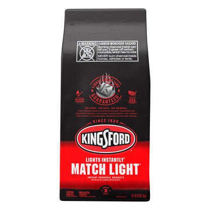 Kingsford Match Light Instant Charcoal Briquets 8 lb