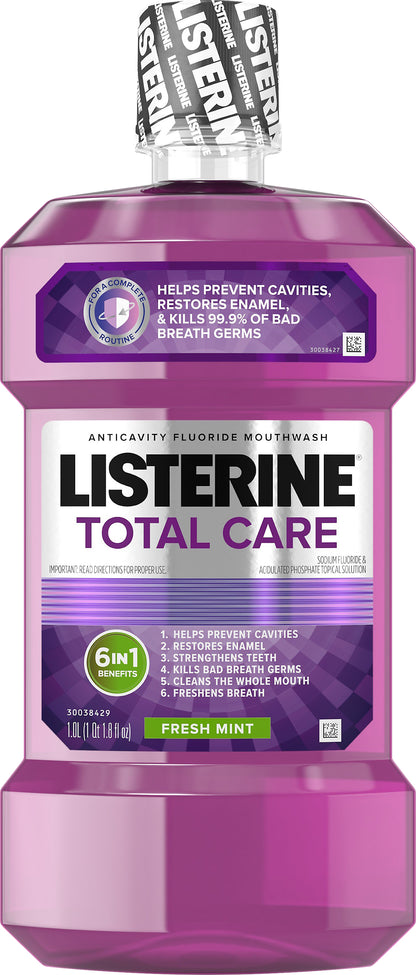 Listerine Total Care Fresh Mint Mouthwash 1 lt