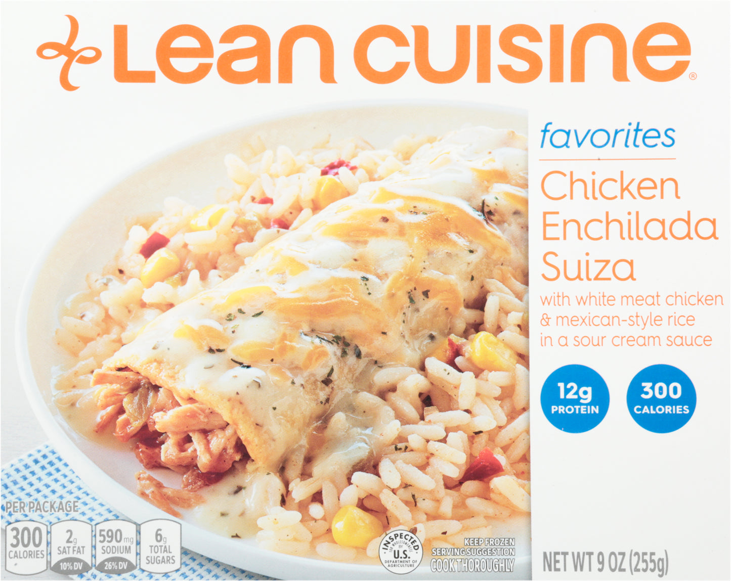 Lean Cuisine Favorites Chicken Enchilada Suiza 9 oz