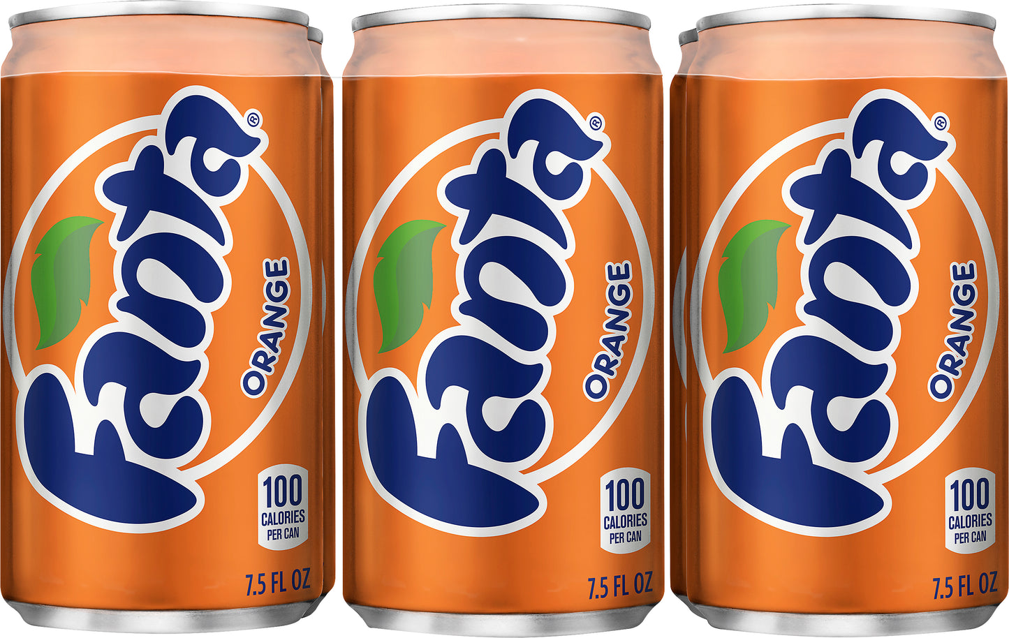 Fanta Orange Soda 6 ea