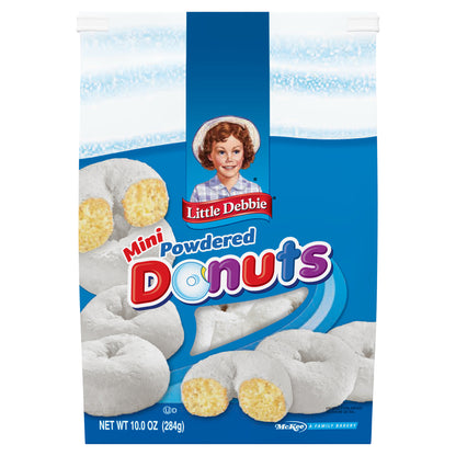 Snack Cakes, Little Debbie Family Pack Powdered Mini Donuts (bagged)