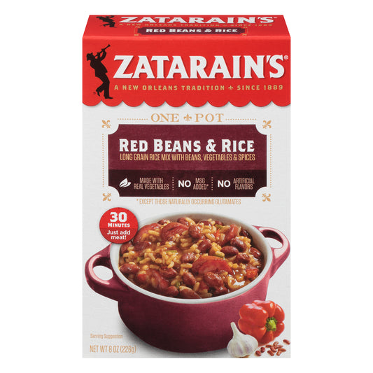 Zatarain's® One Pot Red Beans & Rice Mix 8 oz. Box