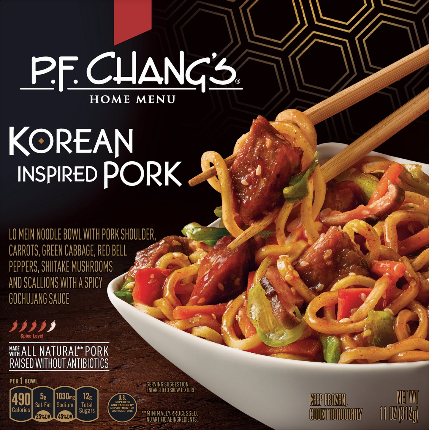 P.F. Chang's Home Menu Korean Inspired Pork 11 oz
