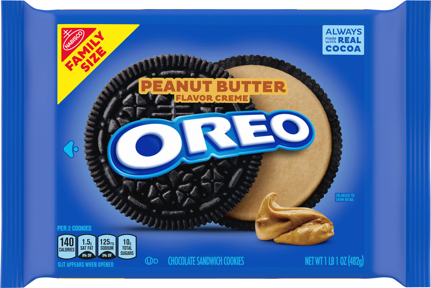 PARENT - MONDELEZ GLOBAL LLC (SNACKS US) OREO FILM - OREO - PB CRME - 17 OZ 600101 BE Update 17 Oz E