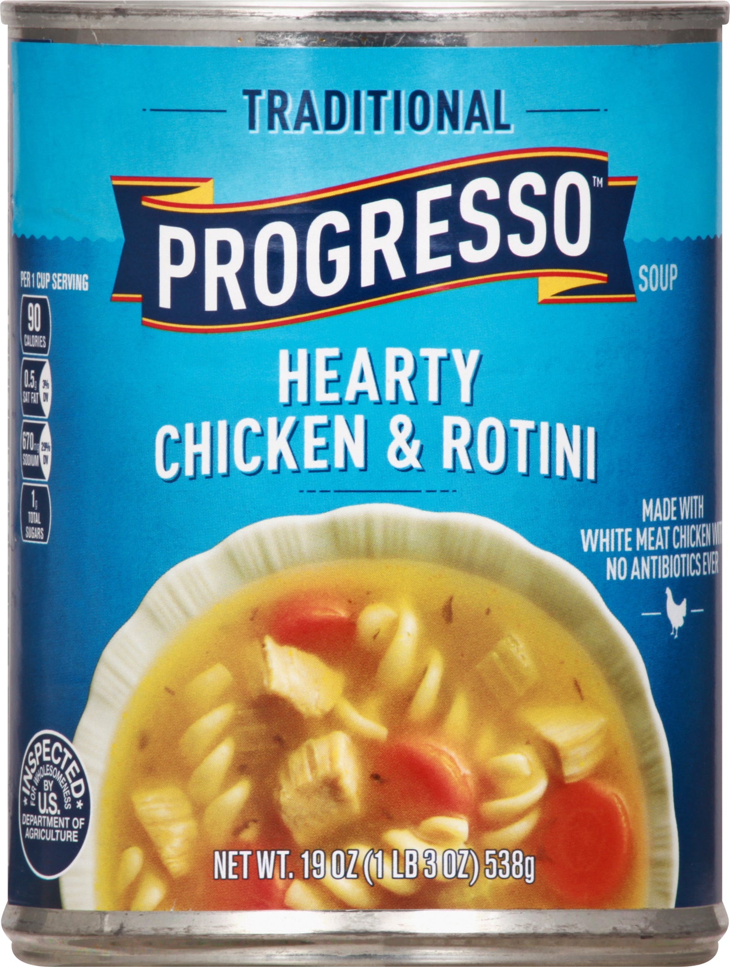 Progresso Traditional Hearty Chicken & Rotini Soup 19 oz