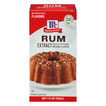McCormick® Rum Extract 1 fl. oz. Box