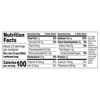 Campbell's Cream of Mushroom Condensed Soup 10.5 oz