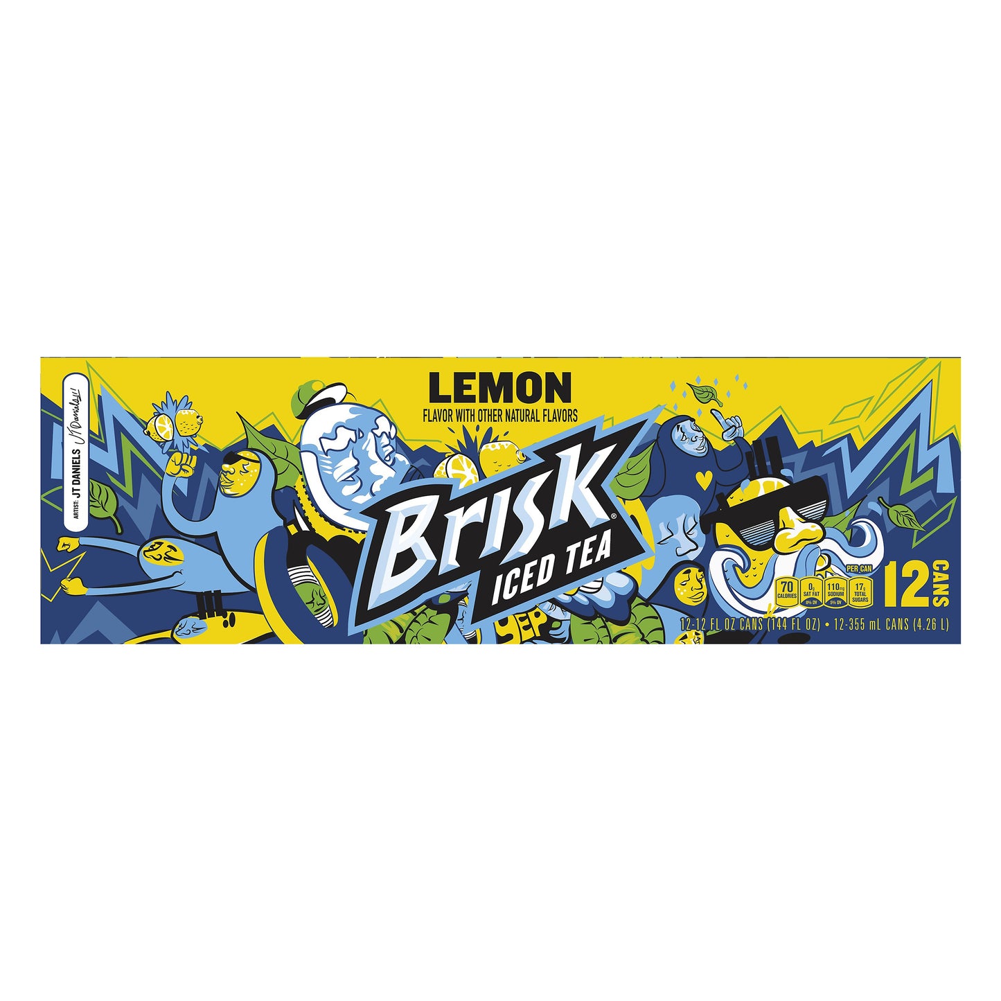 Brisk Lemon Iced Tea 12 ea