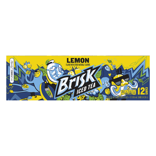 Brisk Lemon Iced Tea 12 ea