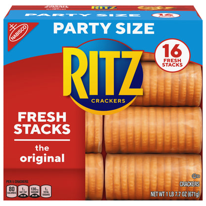PARENT - MONDELEZ GLOBAL LLC (SNACKS US) Ritz Crackers Fresh Stacks Party Size Carton 581267 BE Upda