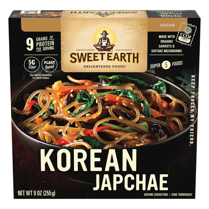 SWEET EARTH Korean Japchae 9 oz. Box