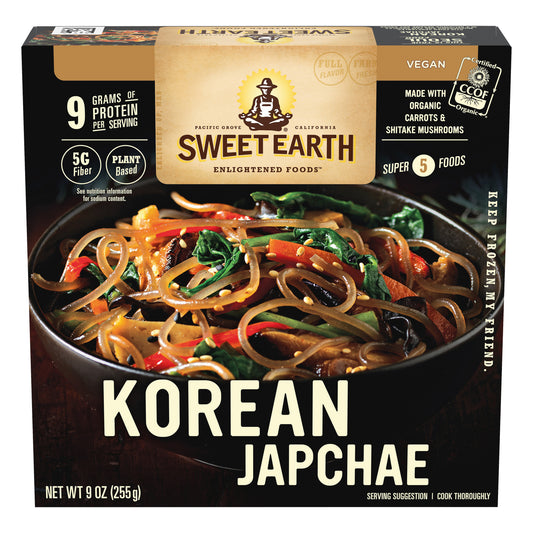 SWEET EARTH Korean Japchae 9 oz. Box
