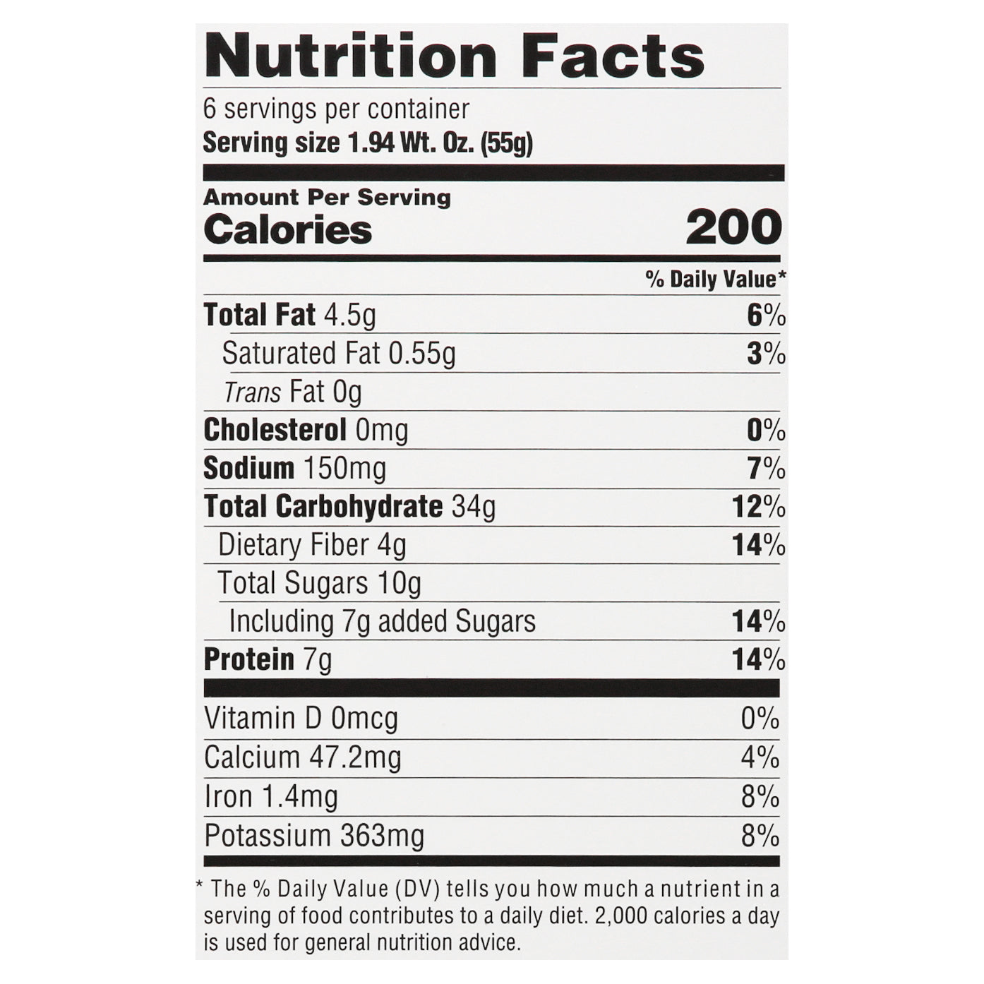 Umpqua Fruit & Nut Oats 6 ea