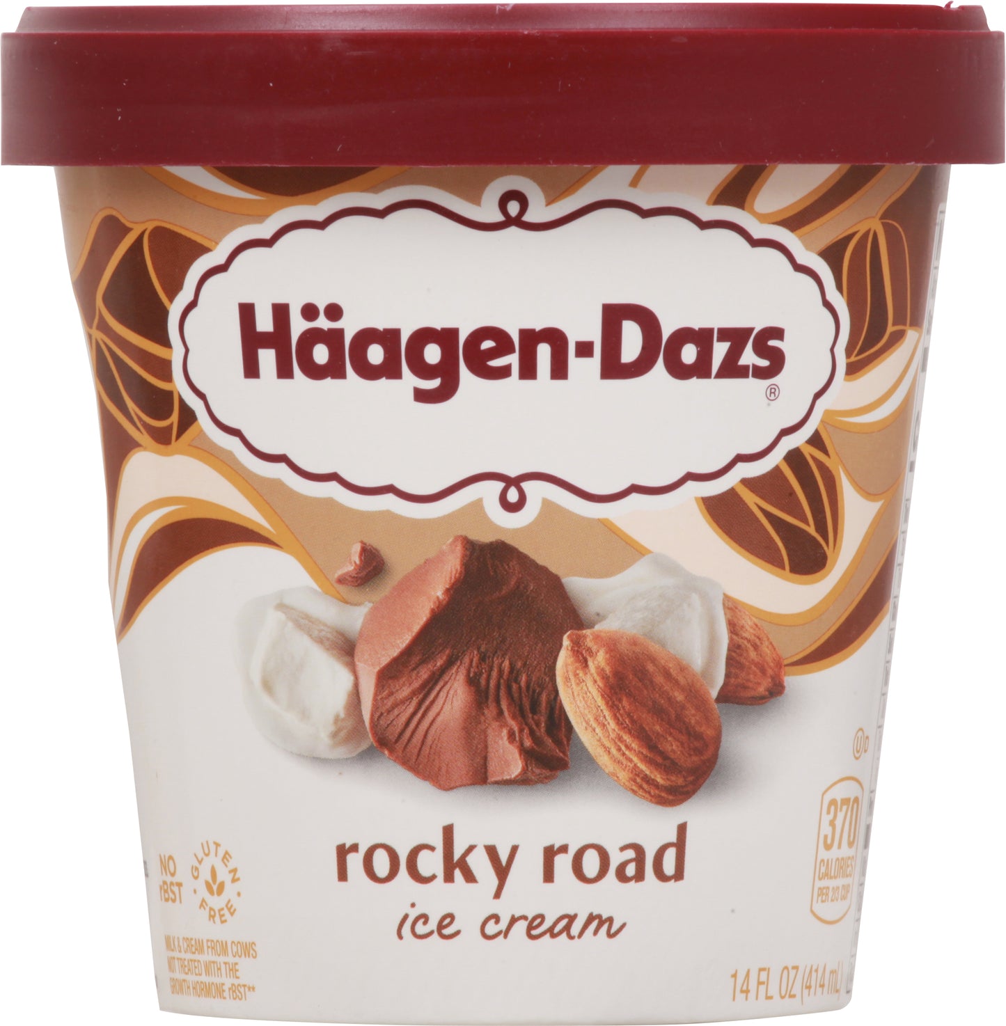 Haagen-Dazs Rocky Road Ice Cream 14 fl oz