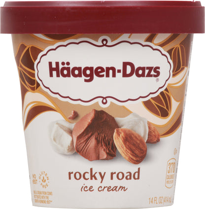 Haagen-Dazs Rocky Road Ice Cream 14 fl oz