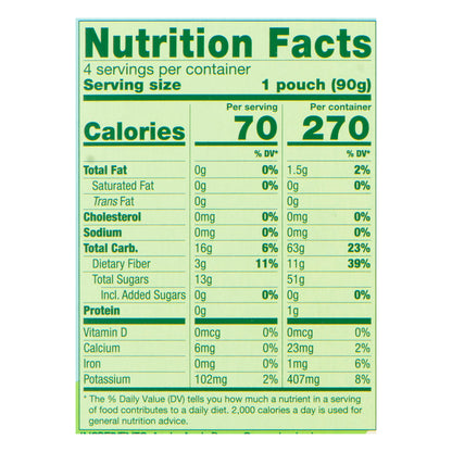 GoGo Squeez Applesauce 4 ea