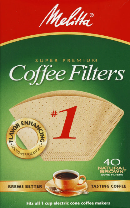 Melitta Coffee Filters 40 ea