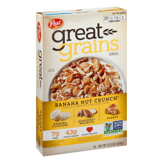 Great Grains Banana Nut Crunch Cereal 15.5 oz