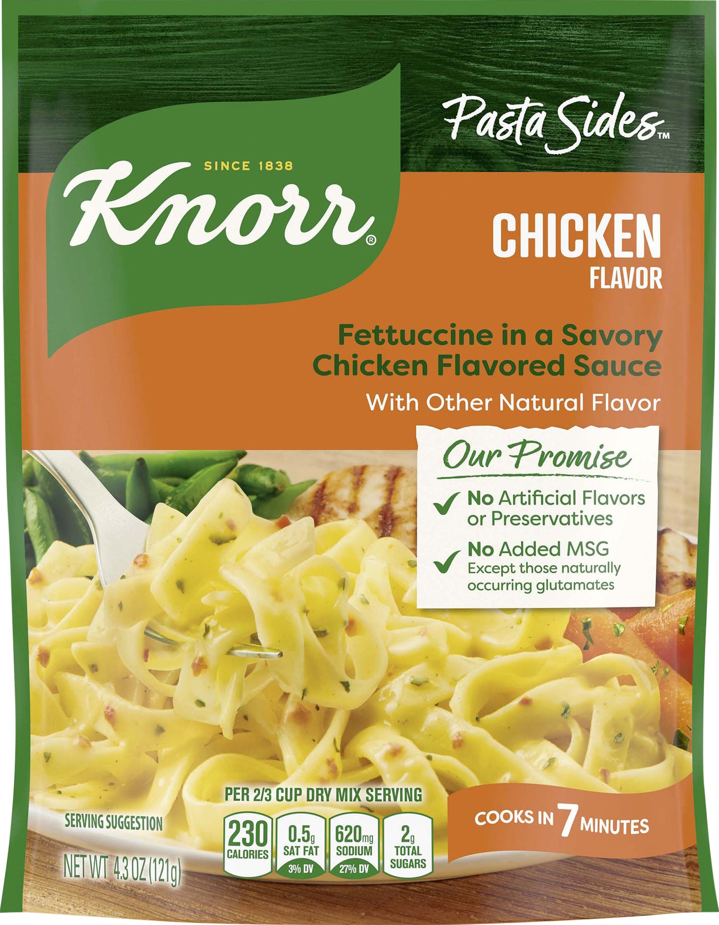 Knorr Chicken Flavor Pasta Sides 4.3 oz