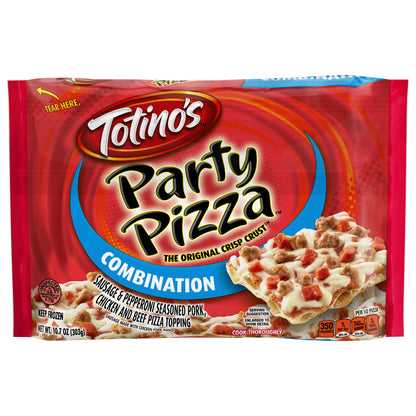 Totino's Party Pizza, Combination, 10.7 oz (frozen)