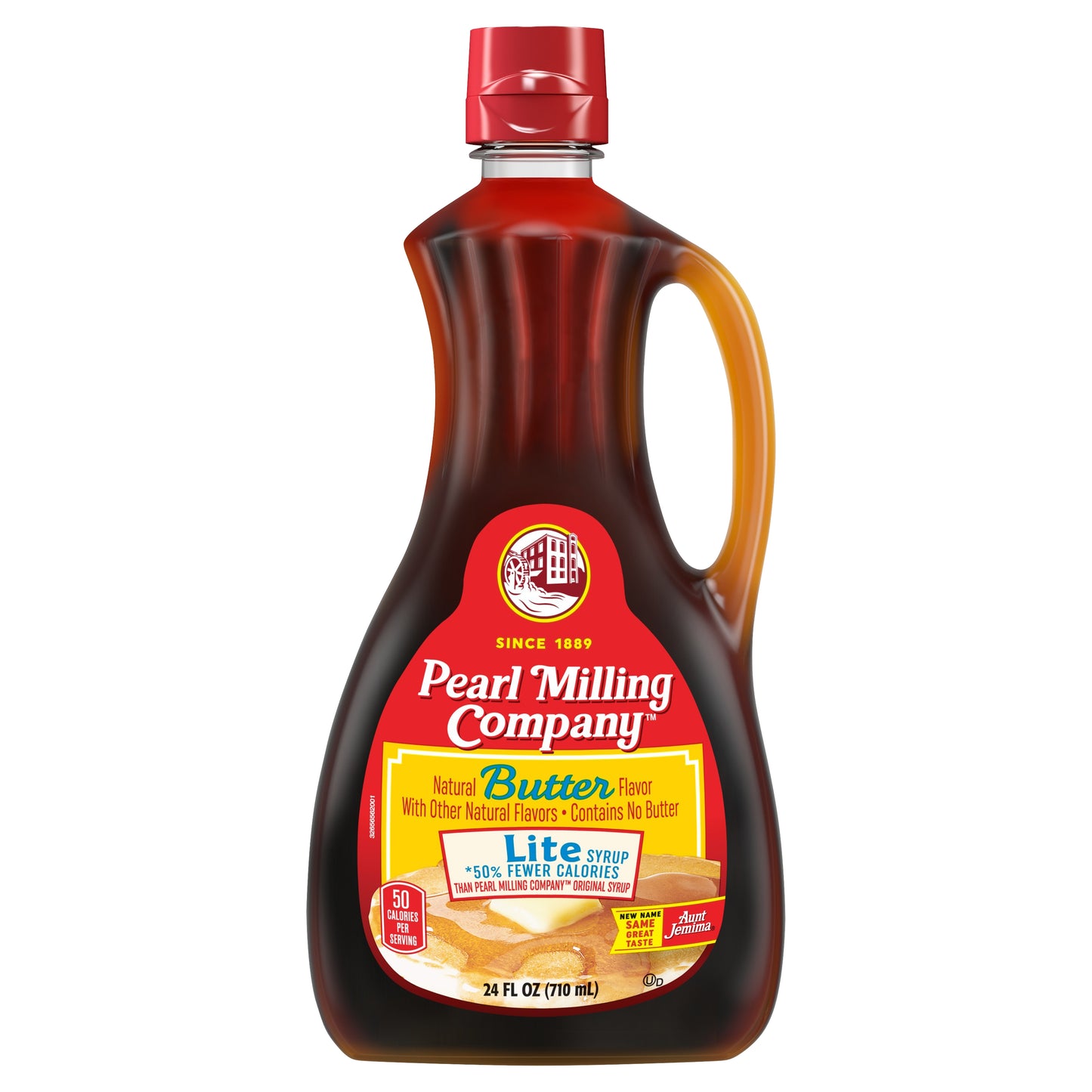 Pearl Milling Company Lite Butter Flavor Syrup 24 oz