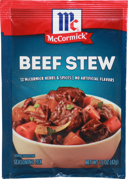 McCormick Beef Stew Seasoning Mix 1.5 oz Envelope