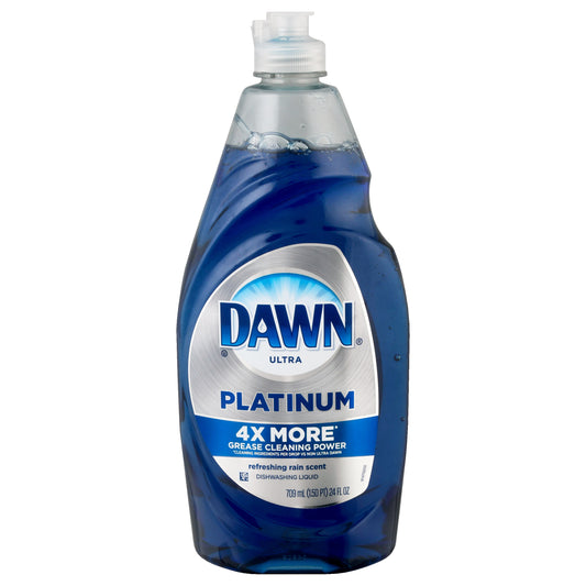 Dawn Ultra Platinum Refreshing Rain Scent Dishwashing Liquid 709 ml