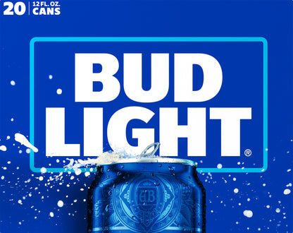 Bud Light Beer 20 ea
