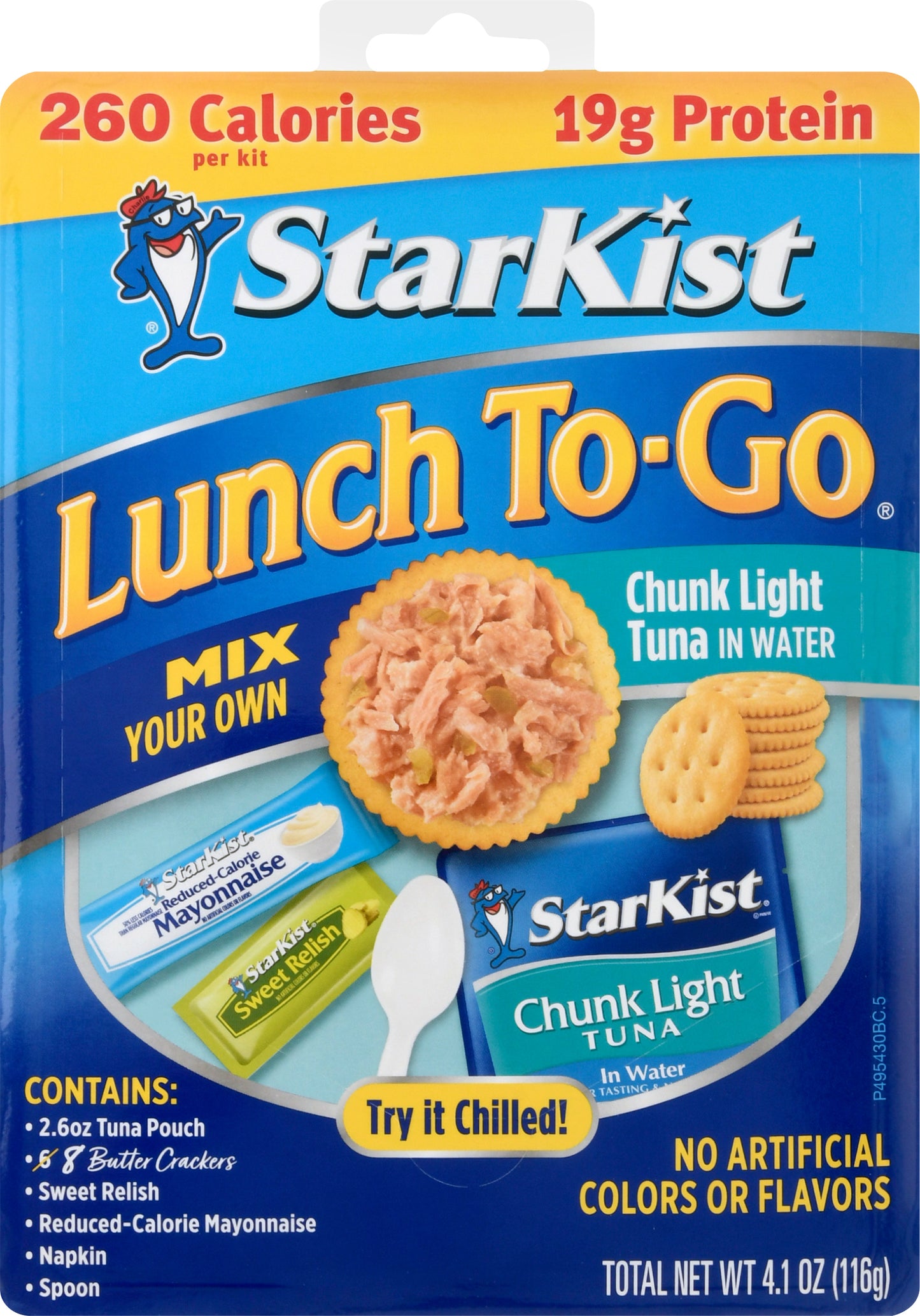 StarKist Lunch To-Go Chunk Light Tuna in Water 4.1 oz
