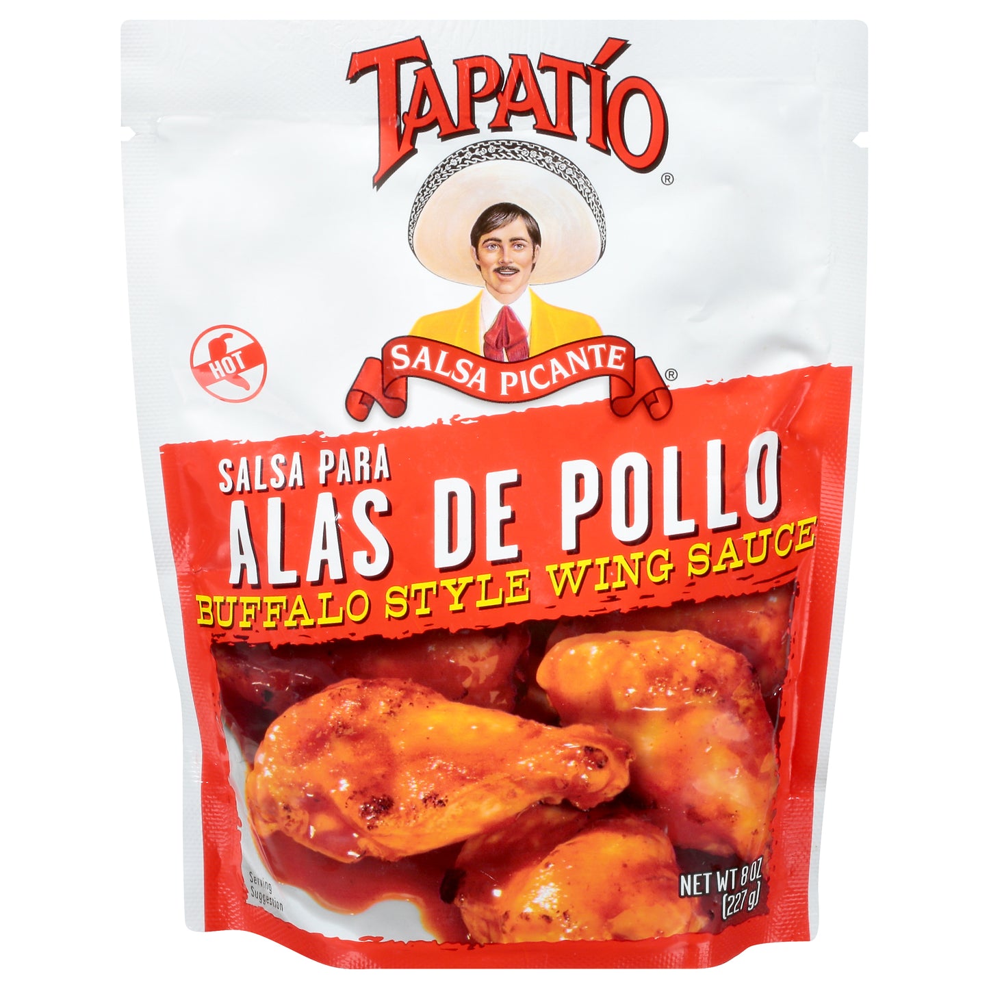 Tapatio Salsa Picante Hot Buffalo Style Wing Sauce 8 oz