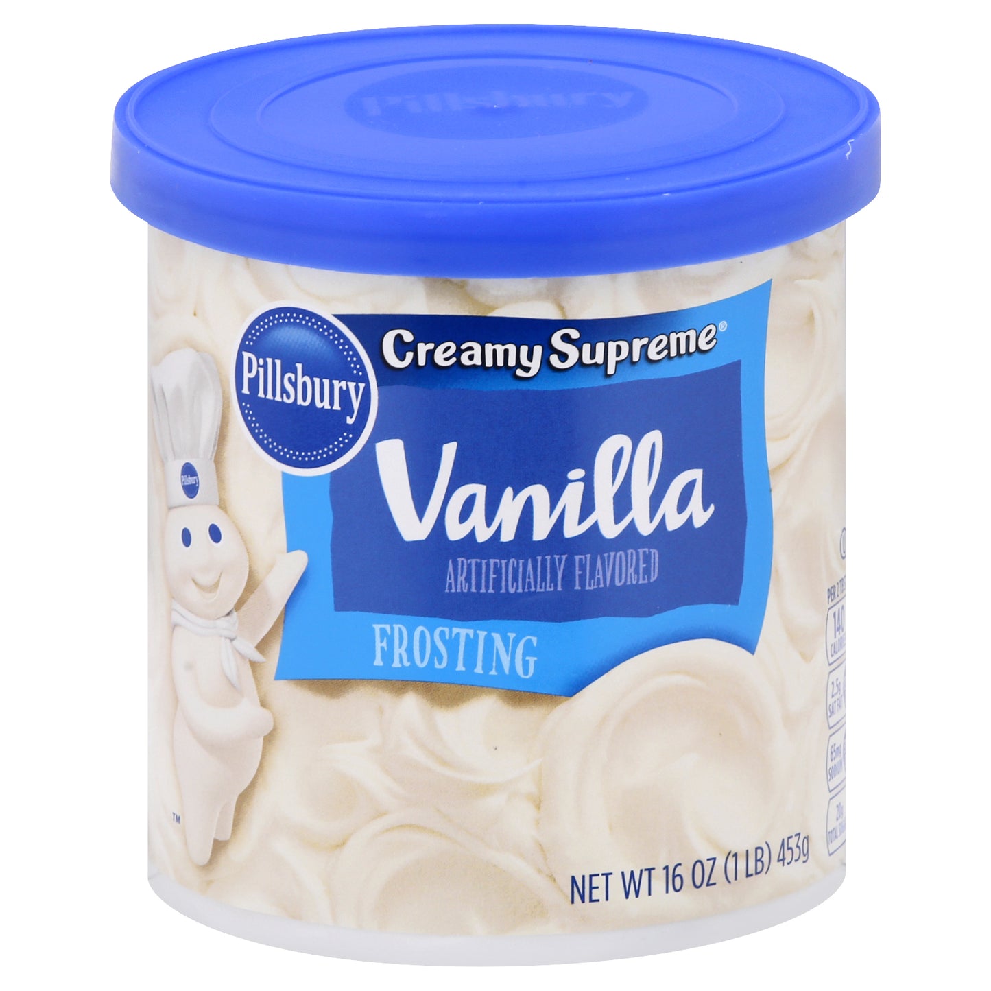 Pillsbury Creamy Supreme Vanilla Frosting 16 oz