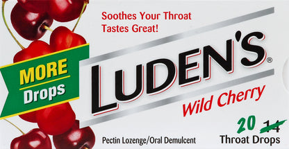 Ludens Throat Drops 20 ea
