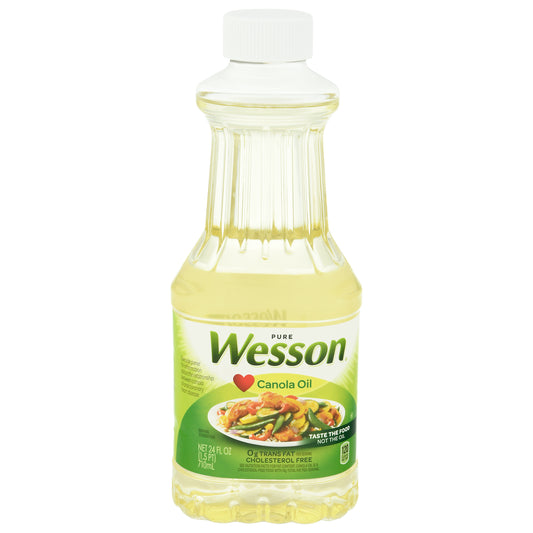 Wesson Pure Canola Oil 24 fl oz