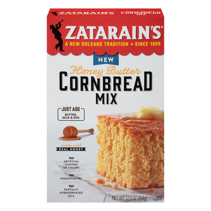 Zatarain's® Honey Butter Cornbread Mix 12.5 oz. Box