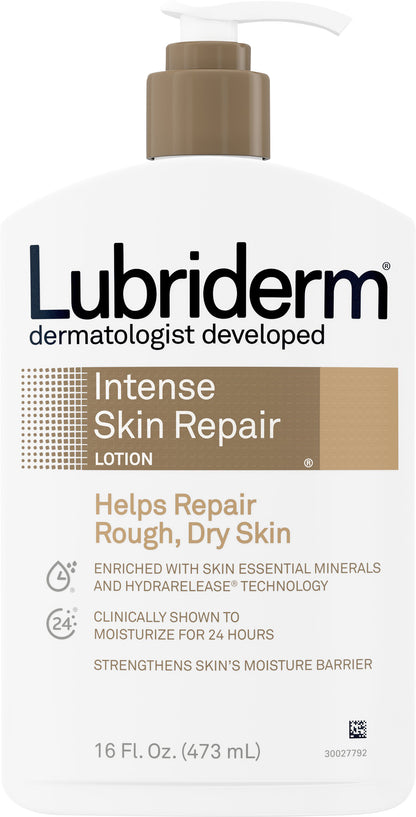 Lubriderm Fast-Absorbing Intense Dry Skin Repair Lotion, 16 fl. oz
