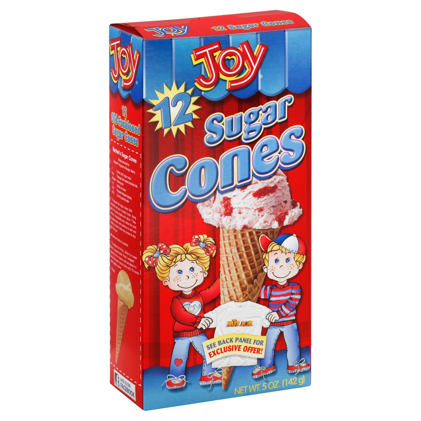 Joy Sugar Cones 12 ea