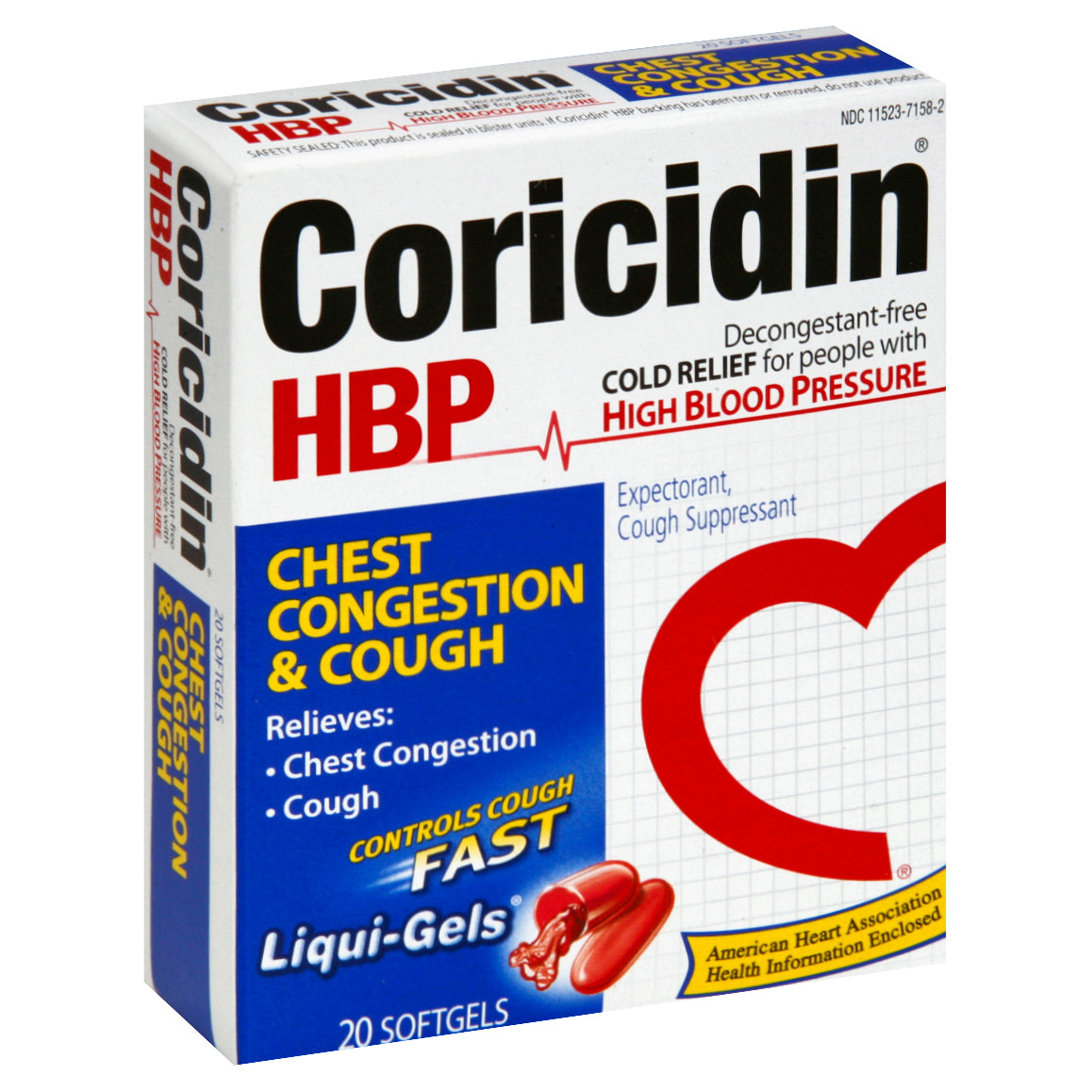 Coricidin Chest Congestion & Cough 20 ea