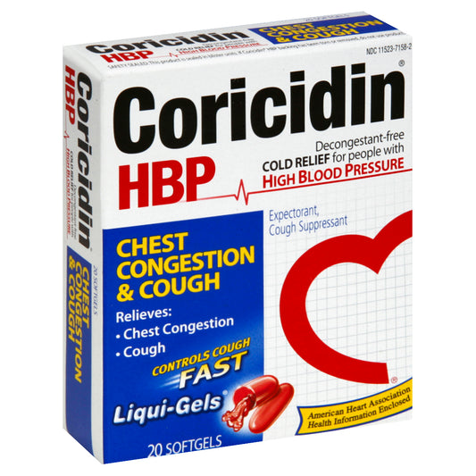 Coricidin Chest Congestion & Cough 20 ea