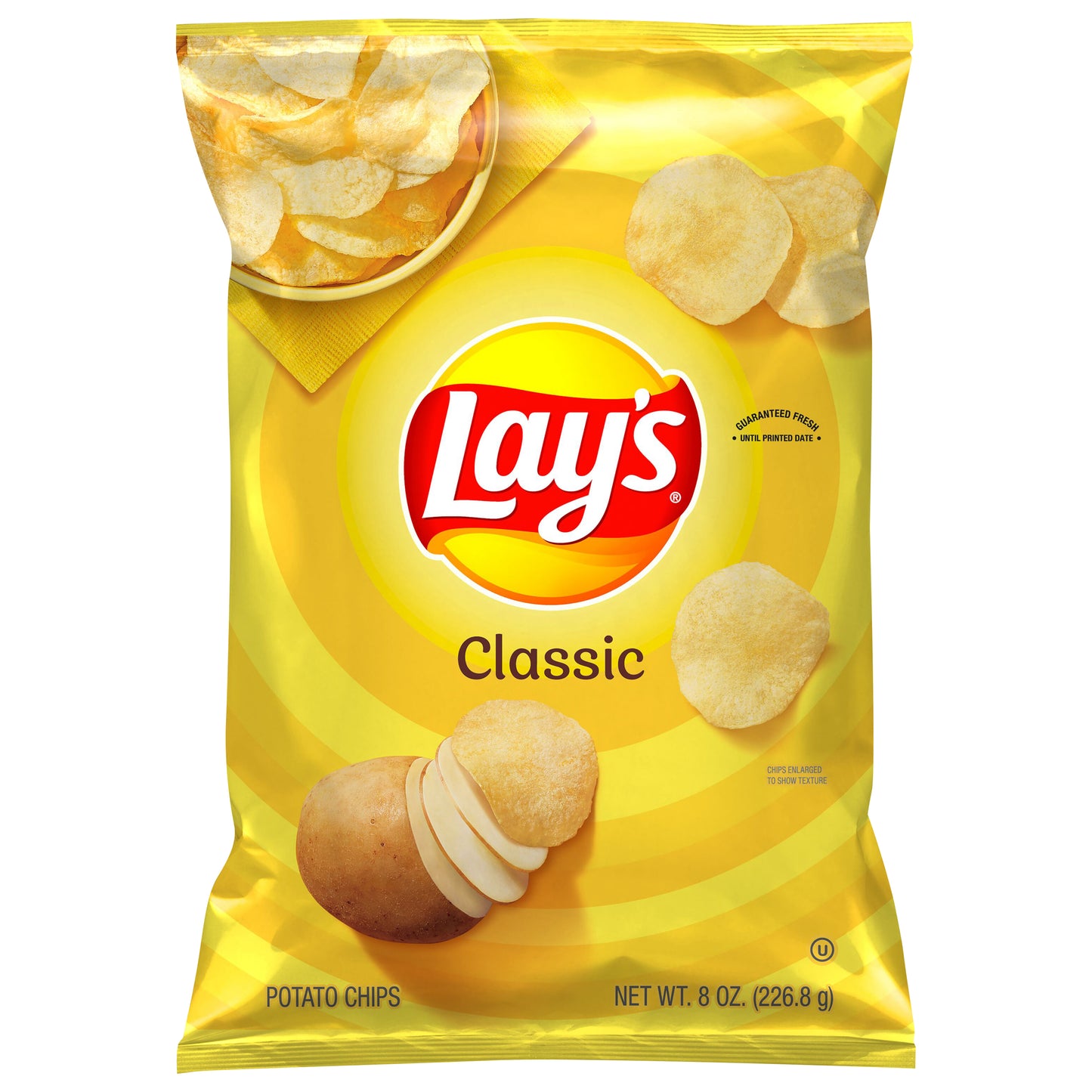 Lay's Potato Chips Classic 8 Oz