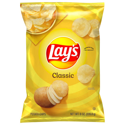 Lay's Potato Chips Classic 8 Oz