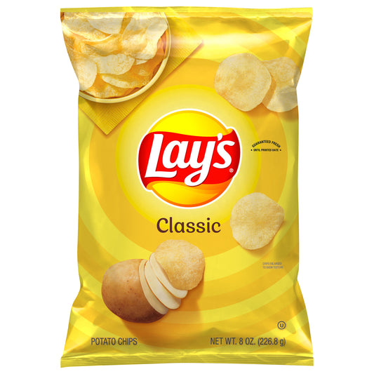 Lay's Potato Chips Classic 8 Oz