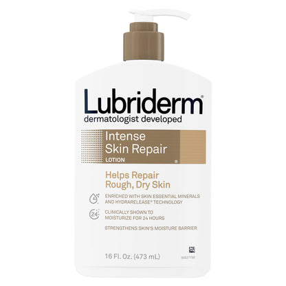 Lubriderm Fast-Absorbing Intense Dry Skin Repair Lotion, 16 fl. oz