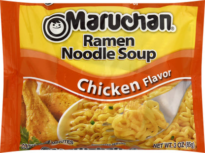 Maruchan Chicken Flavor Ramen Noodle Soup 3 oz