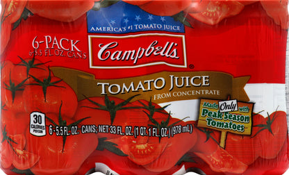 CAMPBELLS Juice 6 ea