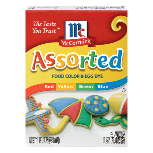McCormick® Assorted Food Color, 1 fl oz